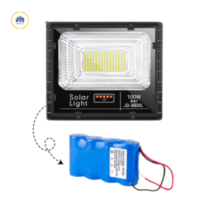Pin đèn năng lượng mặt trời 100W