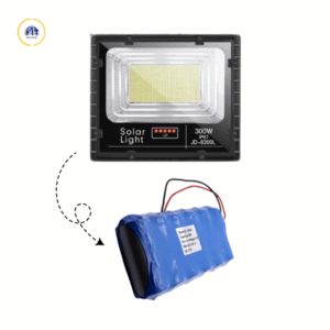 Pin đèn năng lượng mặt trời 300w