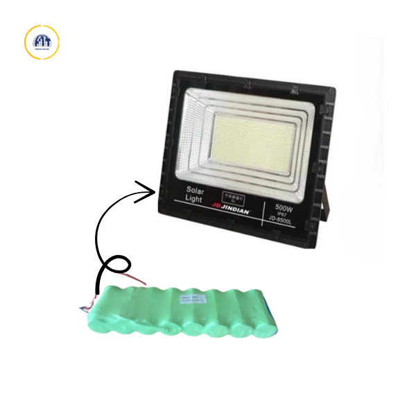Pin đèn năng lượng mặt trời 500w