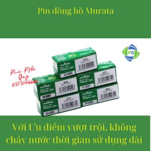 Pin đồng hồ Murata