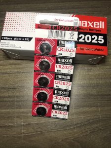 pin maxell cr2025
