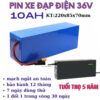pin xe dap dien 36v 10A