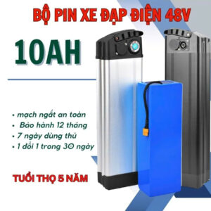 pin xe dap dien 48v 10A