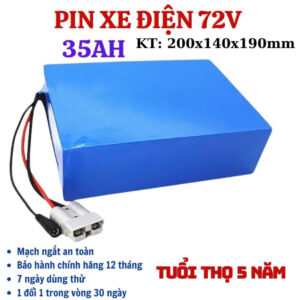 pin xe dap dien 72v 35A