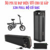 pin xe dap dien cho xe gap 48v 12A