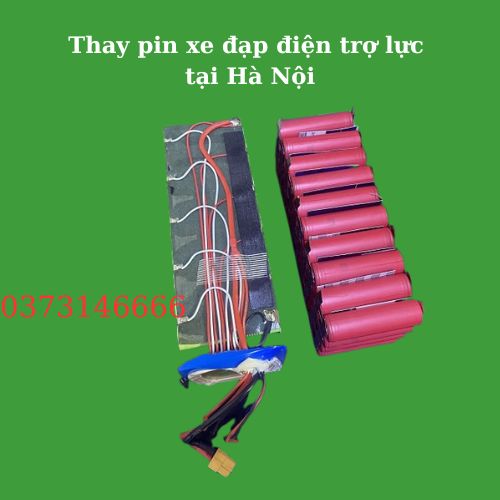 Thay pin xe đạp điện trợ lực tại Hà Nội