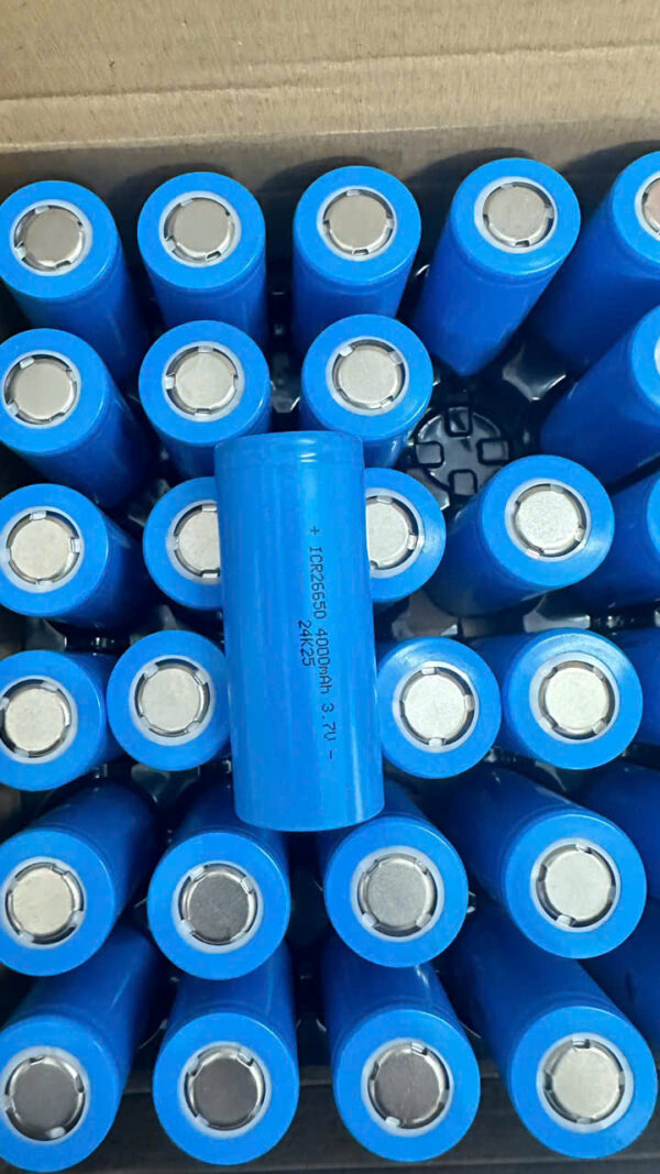 pin sạc 26650 4000mah 3.7v